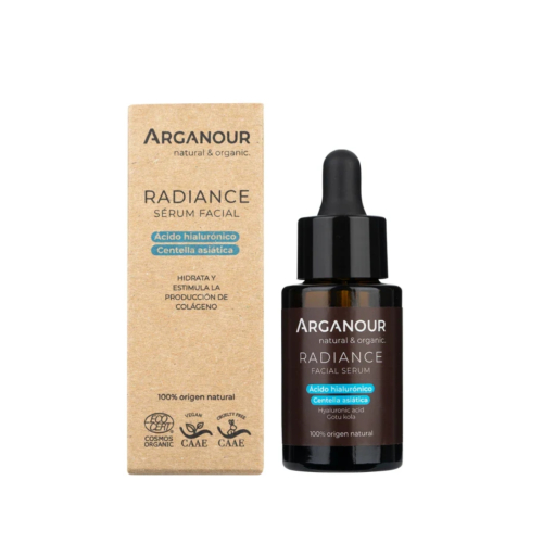 Arganour - Sérum facial com ácido hialurônico e centella asiatica Radiance
