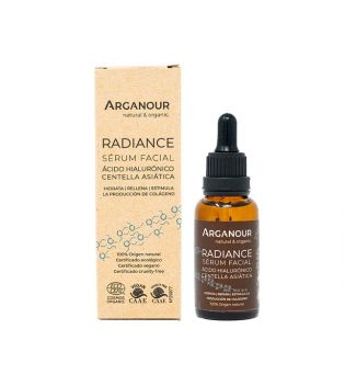 Arganour - Sérum facial com ácido hialurônico e centella asiatica Radiance