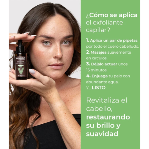 Arganour - Tratamento revitalizante do couro cabeludo Vitalytox