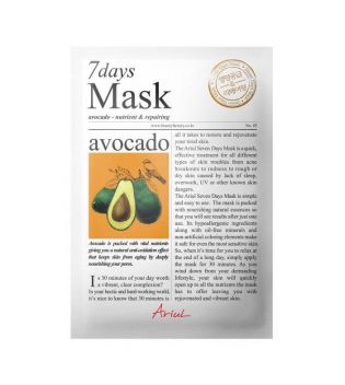 Ariul - Máscara facial nutritiva 7 Days - Abacate