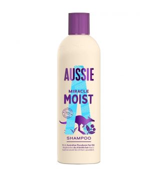 Aussie - Shampoo Hydrate Miracle com óleo de noz de macadâmia 300ml