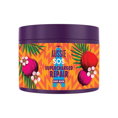 Aussie - Máscara Capilar Reparadora SOS Supercharged 450 ml