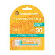 Australian Gold - Bálsamo labial com óleo de coco - SPF 30