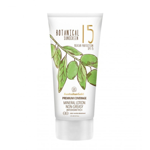 Australian Gold - Protetor solar em Loção Mineral Botanical - SPF 15