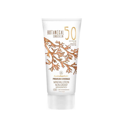 Australian Gold - Protetor solar em loção mineral Botanical - FPS 50