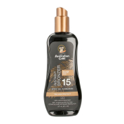 Australian Gold - Spray protetor solar gel com instant Bronzer - SPF 15