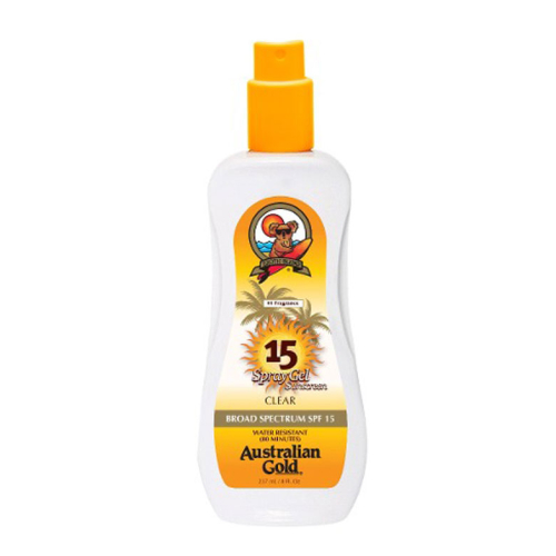 Australian Gold - Spray protetor solar Gel - SPF 15