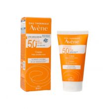 Avène - Creme solar facial com FPS 50 para peles secas ou sensíveis
