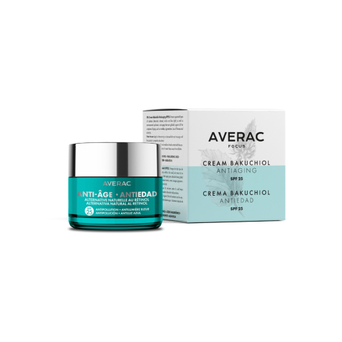 Averac Cosmetics - *Focus* - Creme Facial Antienvelhecimento Bakuchiol FPS 25