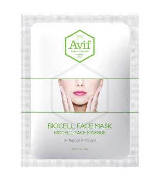 Avif - Máscara hidratante de biocelulose facial