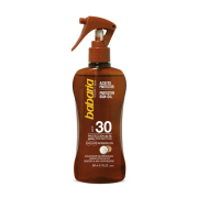 Babaria - Óleo bronzeador em spray de coco 200ml - SPF30