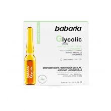 Babaria - Ampolas de rosto anti-envelhecimento de ácido glicólico
