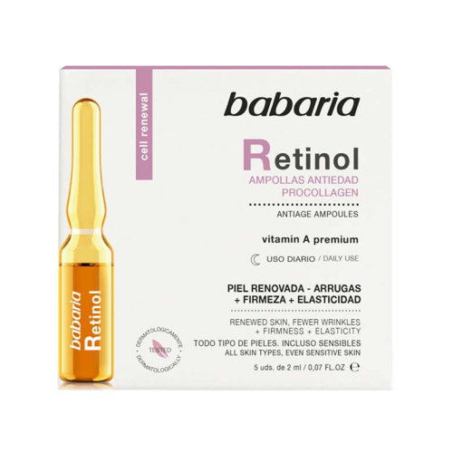 Babaria - Ampolas faciais de retinol