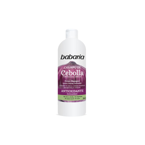 Babaria - Shampoo antioxidante de cebola - Formato viagem