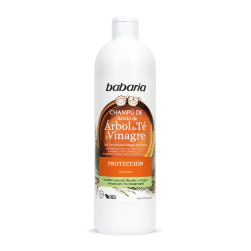 Babaria - Shampoo Protetor de Óleo de Árvore do Chá e Vinagre