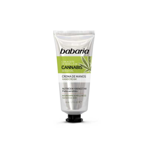 Babaria - Creme para as mãos nutritivo de cannabis