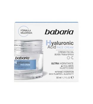 Babaria - Creme facial com ácido hialurônico
