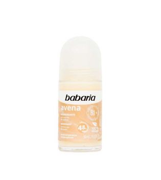 Babaria - Desodorante roll-on para pele sensível - Avena