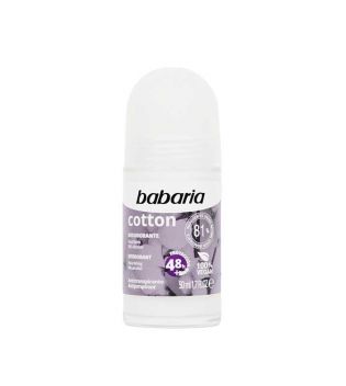 Babaria - Desodorante roll-on nutritivo - Cotton