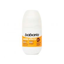 Babaria - Desodorante roll-on Doble Efecto - Pele sedosa