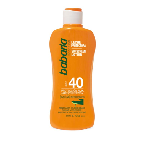 Babaria - Leite de Proteção Solar Aloe Vera - SPF40