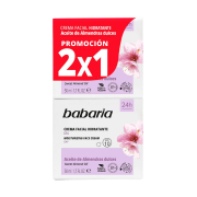 Babaria - Pacote de creme de dia hidratante SPF10 - Óleo de amêndoas doces