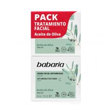 Babaria - Creme facial hidratante SPF15 pack dia e noite - Azeite