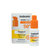 Babaria - Sérum facial iluminador com FPS 50+ - Vitamina D