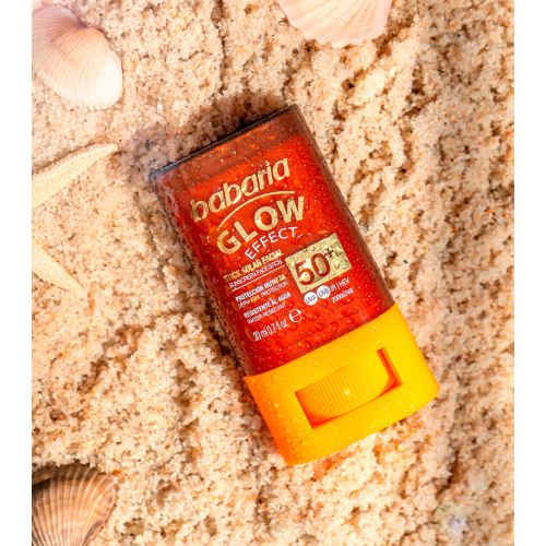 Babaria - Protetor solar facial FPS 50+ - Glow Effect