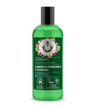 Babushka Agafia - Shampoo de Limpeza e Cuidado Profundo - 7 Ervas da Taiga