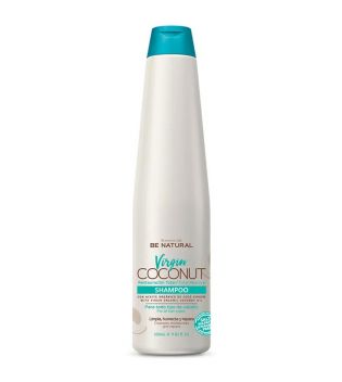 Be natural - Shampoo Virgin Coconut - Para todos os tipos de cabelo