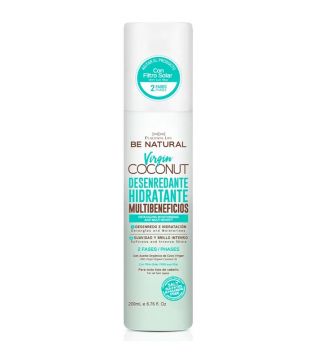 Be natural - Tratamento desembaraçante hidratante Virgin Coconut - Para todos os tipos de cabelo