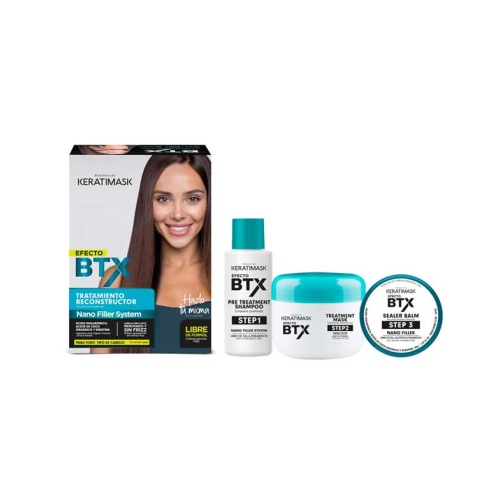 Be natural - tratamento reconstrutivo com efeito BTX Keratimask