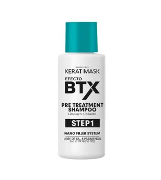 Be natural - tratamento reconstrutivo com efeito BTX Keratimask