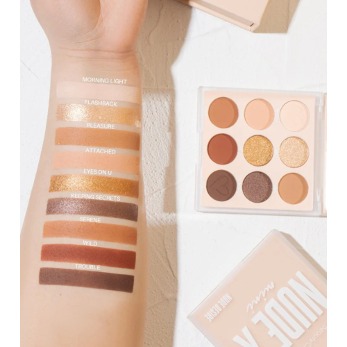 Beauty Creations - Mini Paleta de Sombras Nude x 9 Colors - Nude Desire