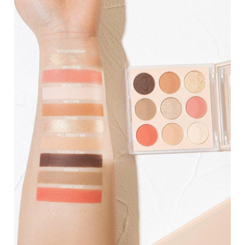 Beauty Creations - Mini Paleta de Sombras Nude x 9 Colors - Unseen