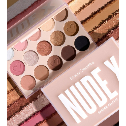 Beauty Creations - Paleta de Sombras Nude x 15 Colors