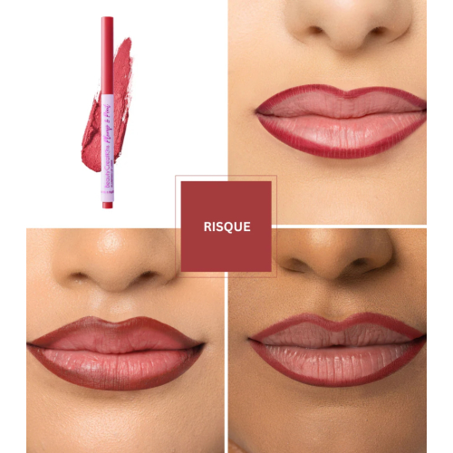 Beauty Creations - Lápis de Contorno Labial Plump & Pout Plumping - Risque
