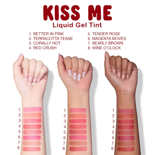 Beauty Creations - Tint Labial Kiss Me Liquid Gel - Terracotta Tease