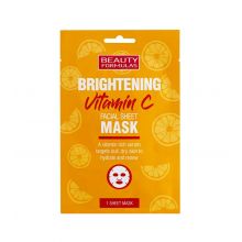 Beauty Formulas - *Brightening Vitamin C* - Máscara Hidratante Iluminadora