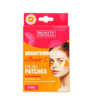 Beauty Formulas - *Brightening Vitamin C* - Manchas de gel com ácido hialurônico para o contorno dos olhos