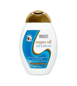 Beauty Formulas - Shampoo de óleo de argan - Cabelos normais a secos