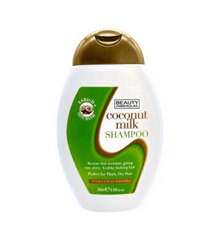 Beauty Formulas - Shampoo com leite de coco - Cabelos secos