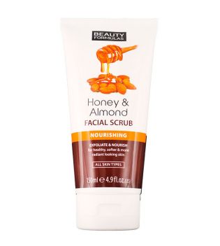 Beauty Formulas- Honey & Almond Facial Scrub - Nourishing