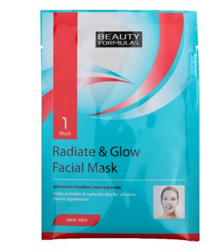 Beauty Formulas- Radiate & Glow Facial Mask