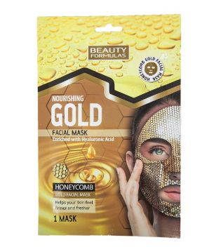 Beauty Formulas - Máscara Facial Nutritiva - Gold