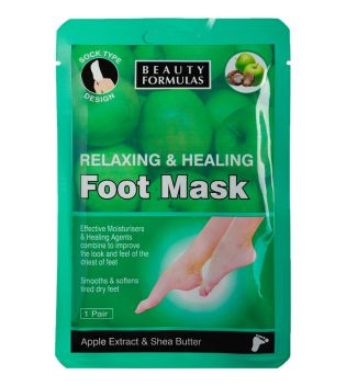 Beauty Formulas- Relaxing & Healing Foot Mask