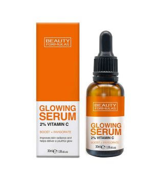 Beauty Formulas - 2% de soro de vitamina C Glowing