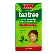 Beauty Formulas- Cleansing Nose Pore Strips Tea Tree