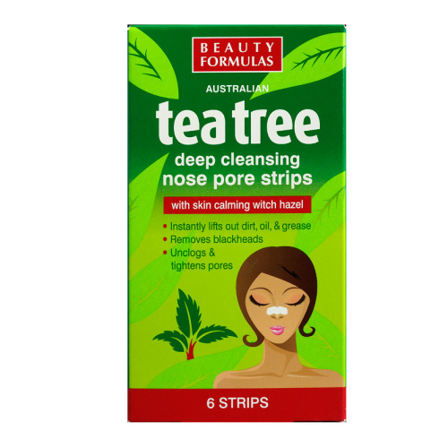 Beauty Formulas- Cleansing Nose Pore Strips Tea Tree